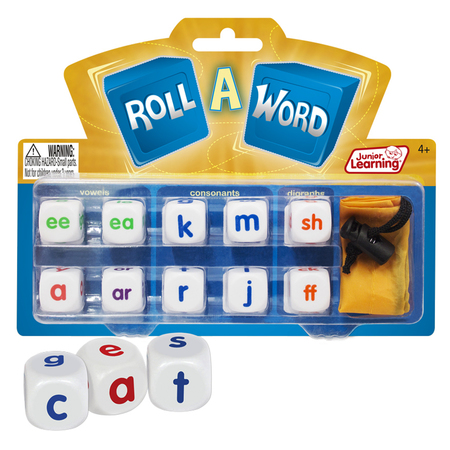 JUNIOR LEARNING Roll A Word Dice Game 145